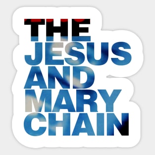 The Jesus and Mary Chain Darklands Background Sticker